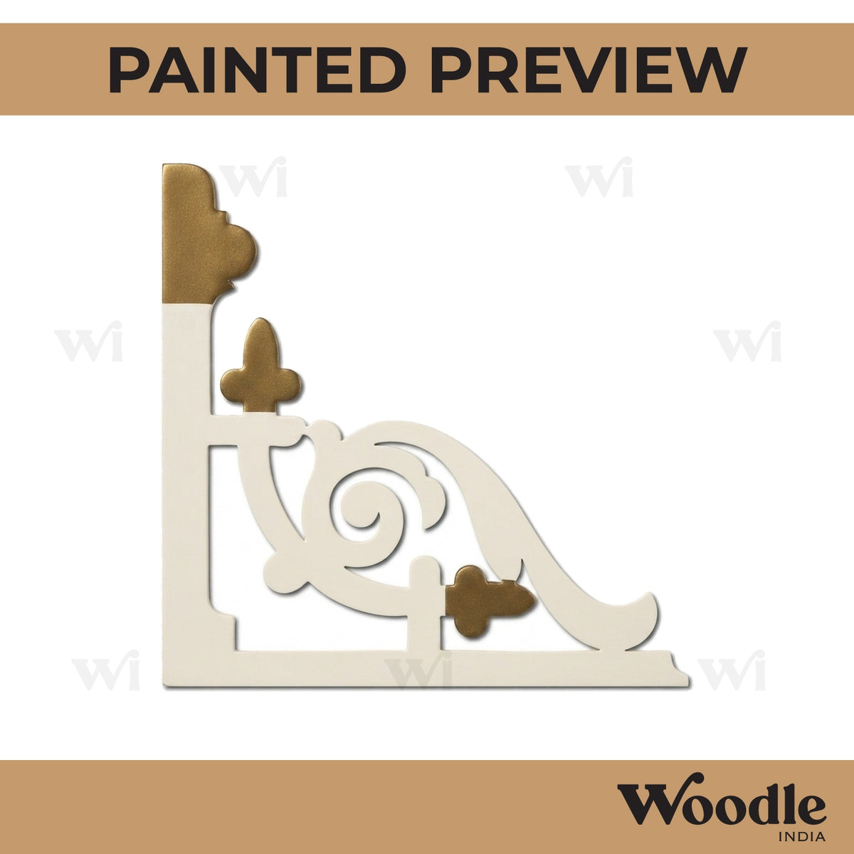 Corner Cutout MDF Design 13