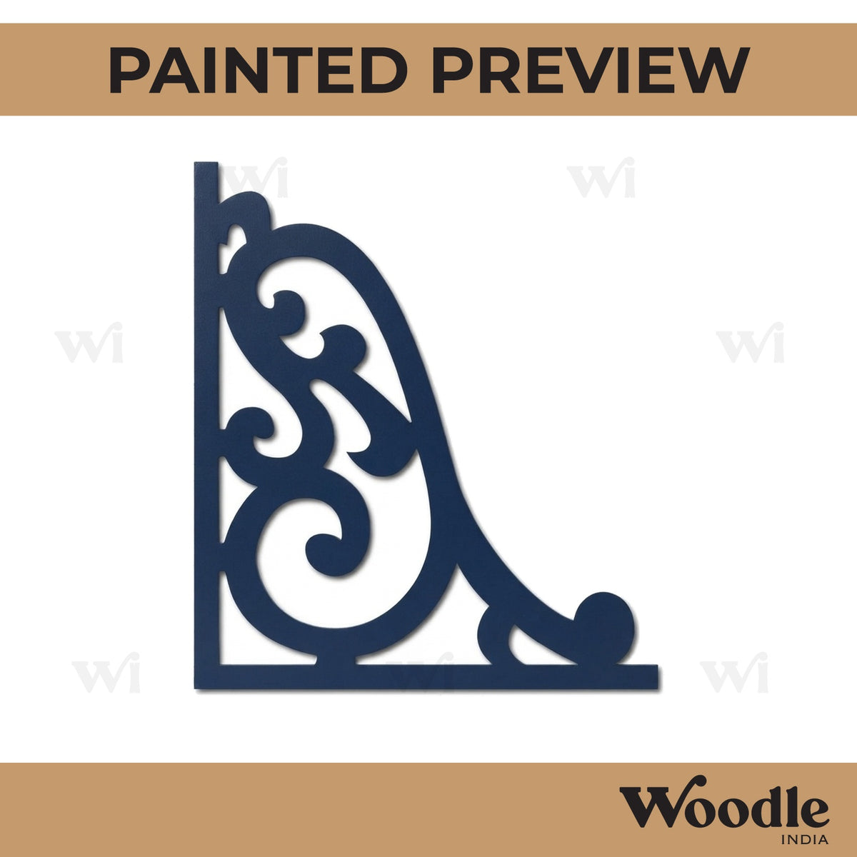 Corner Cutout MDF Design 19