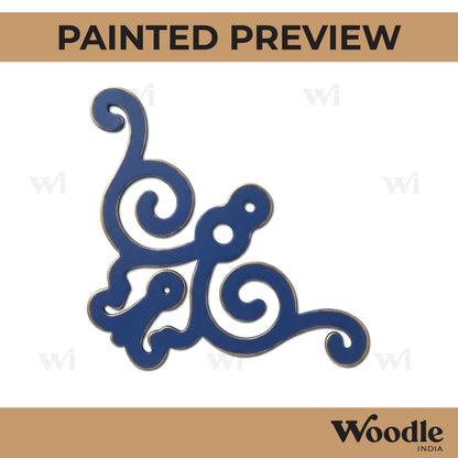 Corner Cutout MDF Design 2