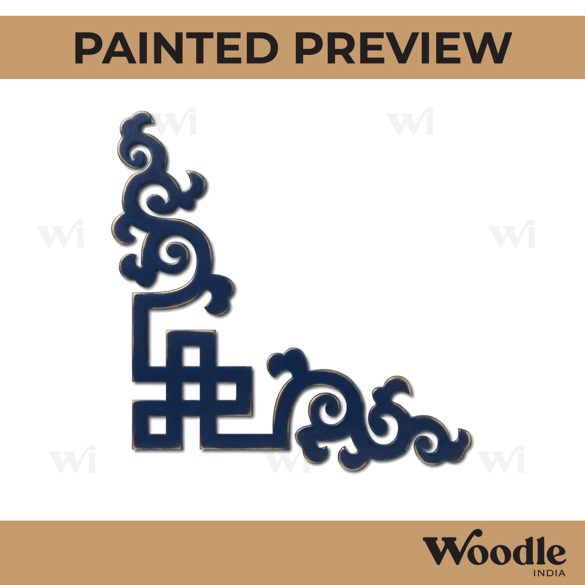 Corner Cutout MDF Design 20