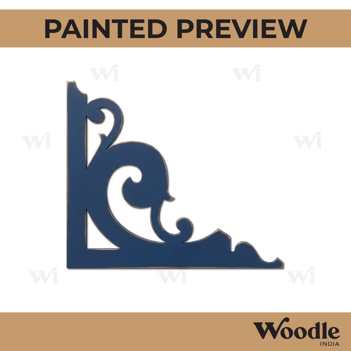 Corner Cutout MDF Design 21