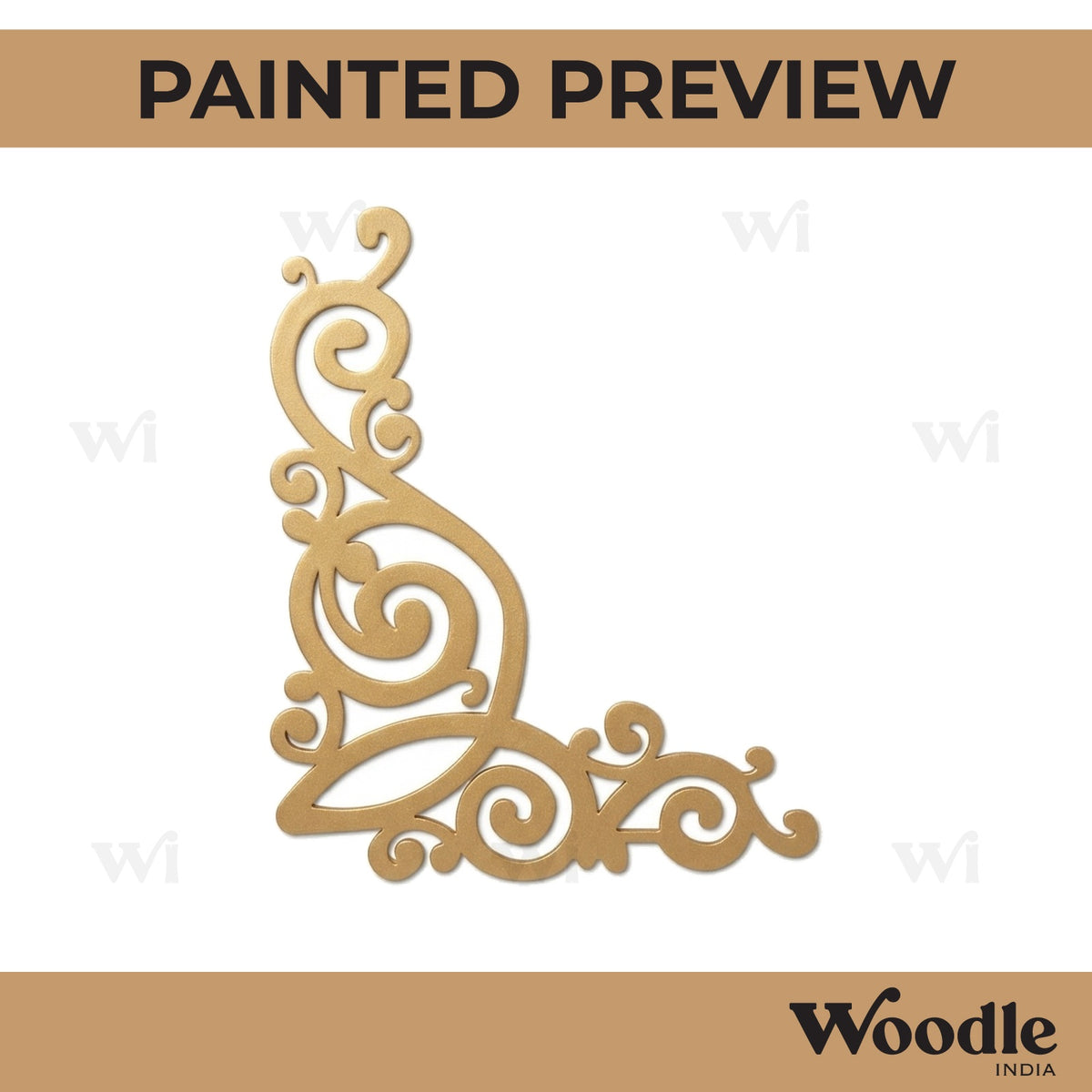 Corner Cutout MDF Design 23
