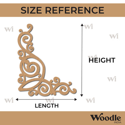 Corner Cutout MDF Design 23