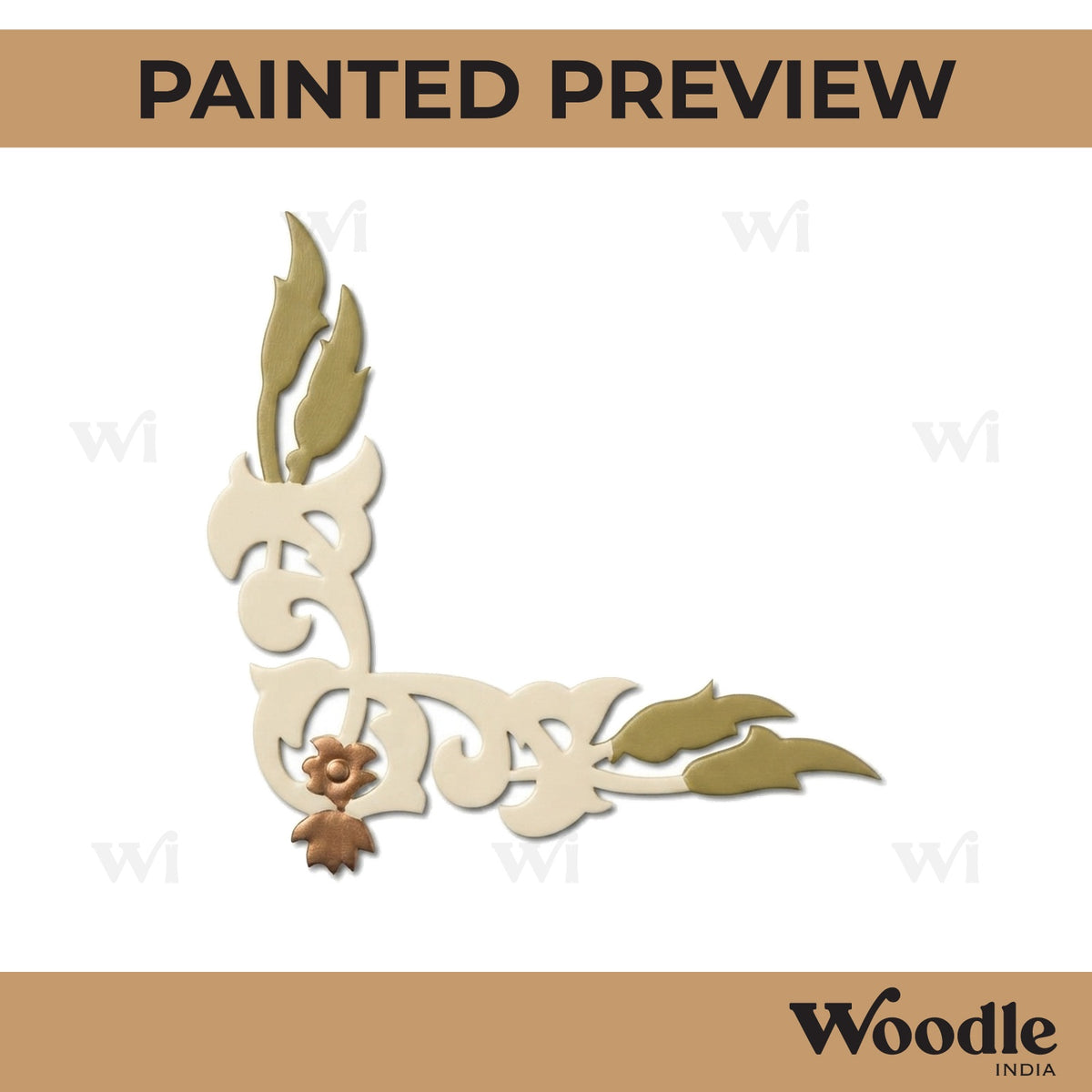 Corner Cutout MDF Design 26