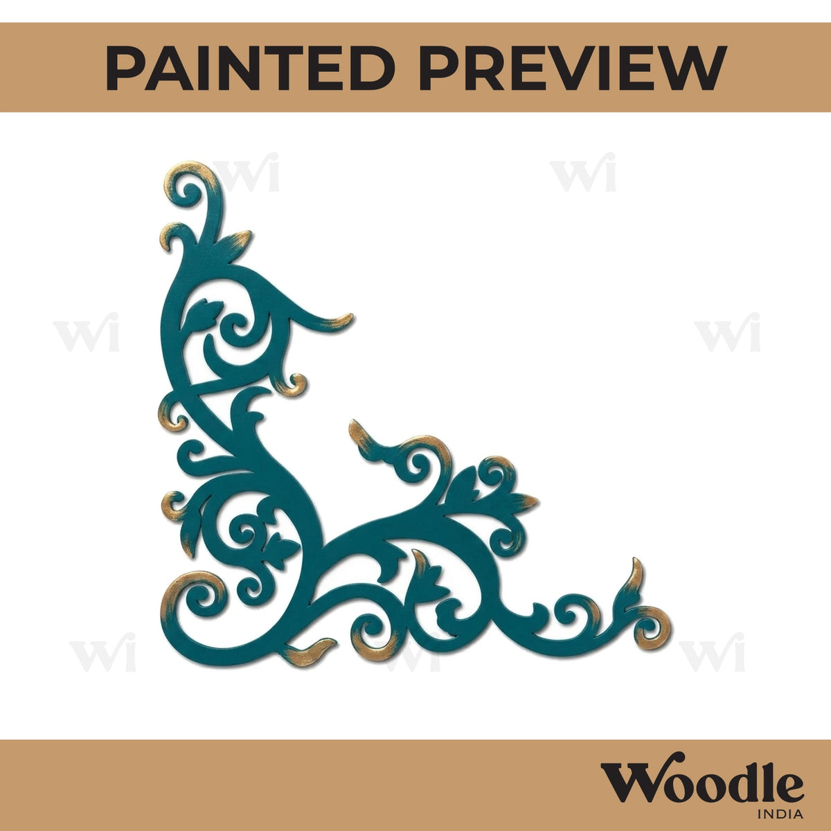 Corner Cutout MDF Design 27
