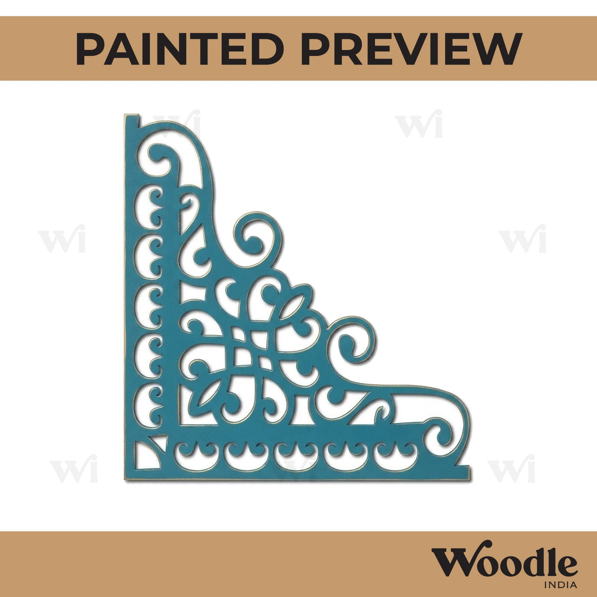 Corner Cutout MDF Design 31