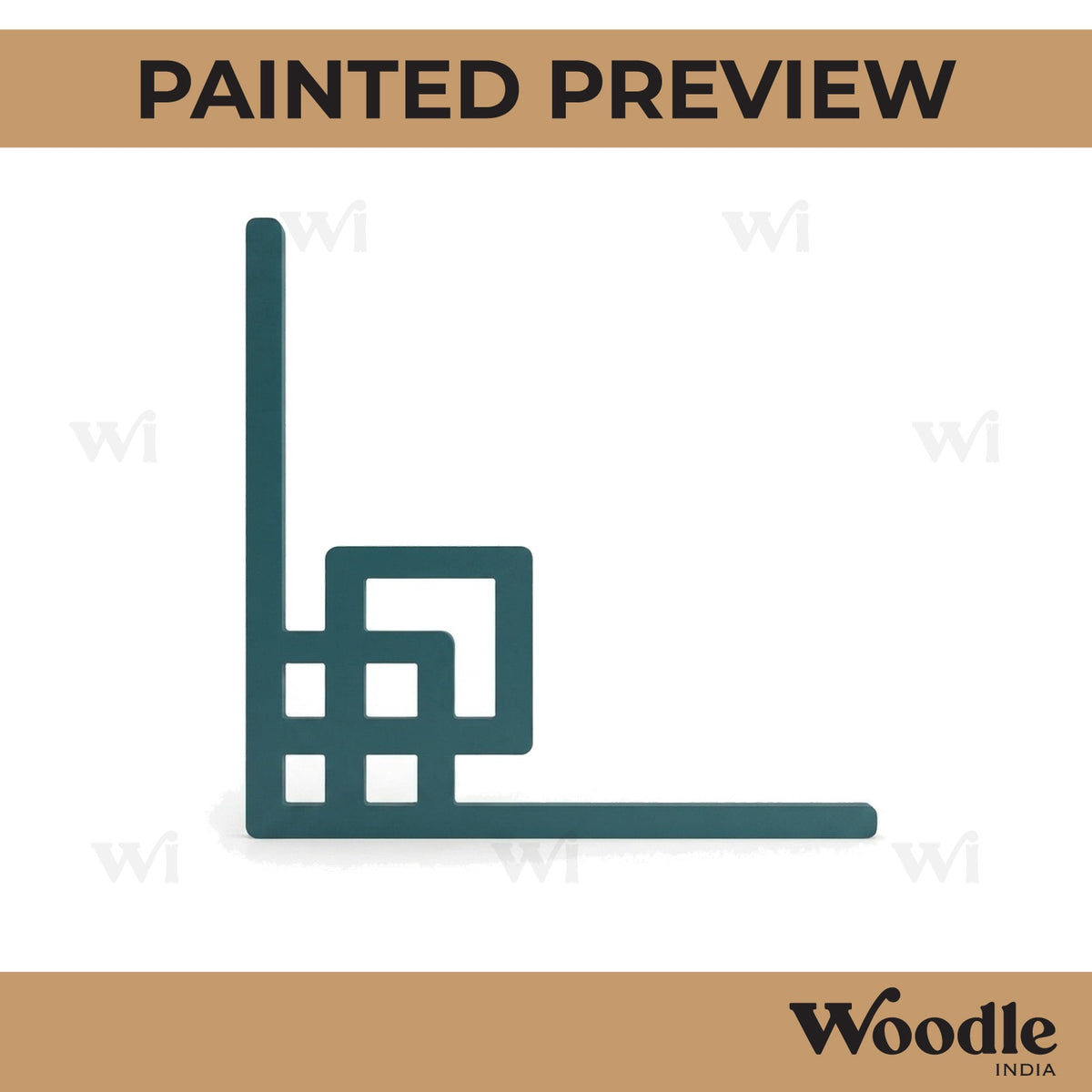Corner Cutout MDF Design 33