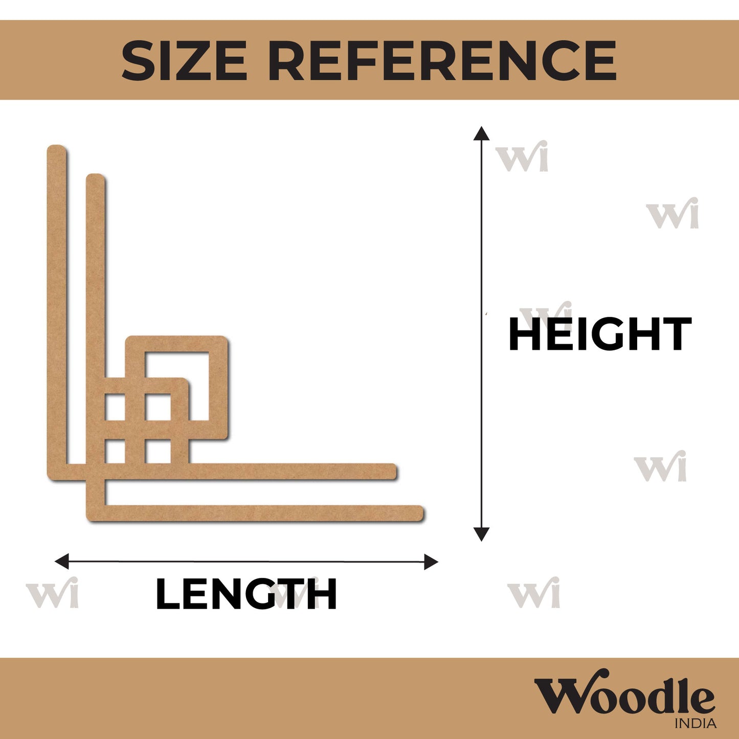 Corner Cutout MDF Design 33