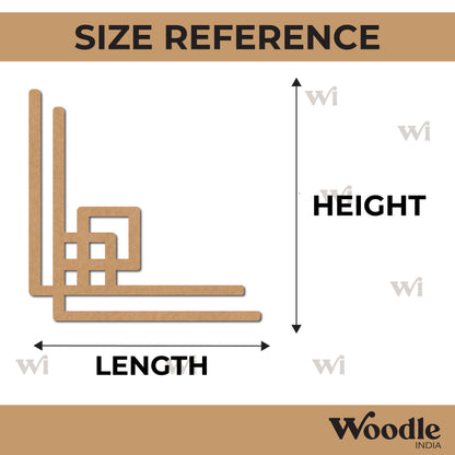 Corner Cutout MDF Design 33