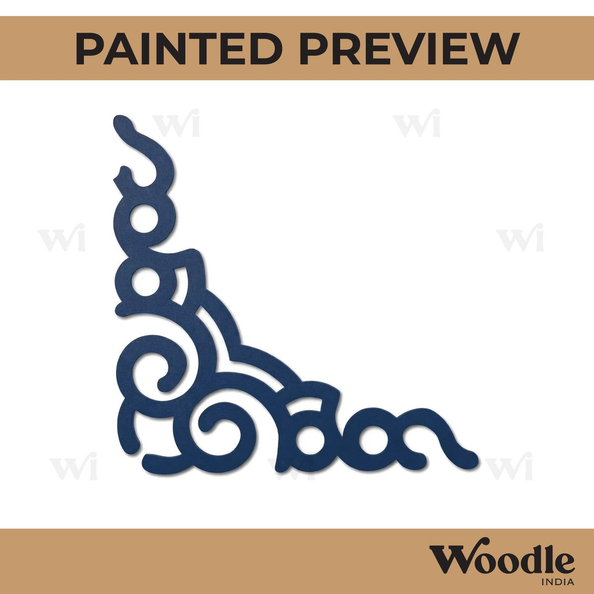 Corner Cutout MDF Design 37