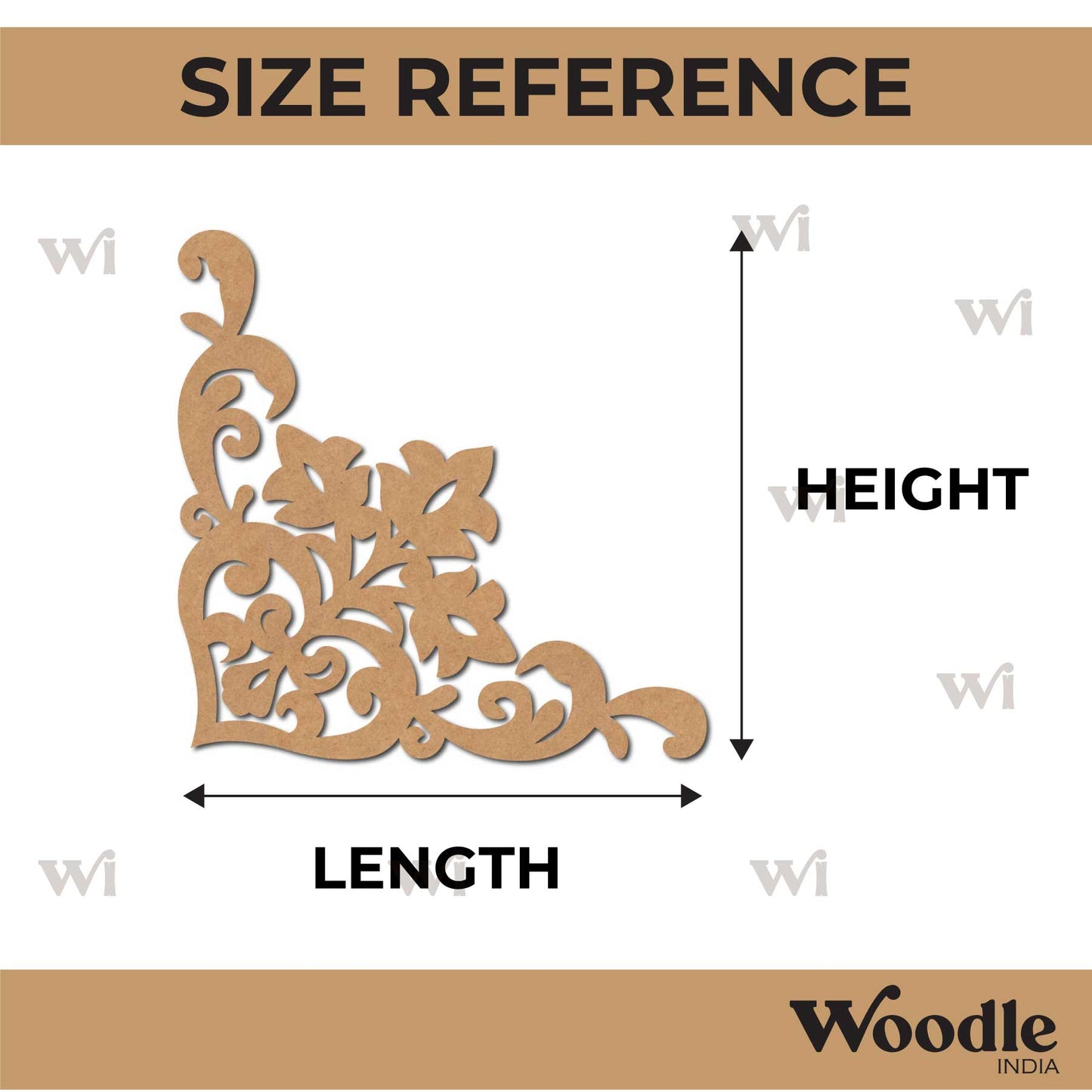 Corner Cutout MDF Design 39