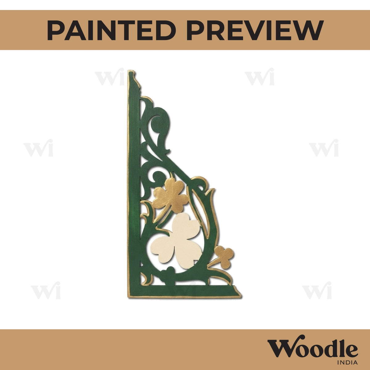 Corner Cutout MDF Design 4