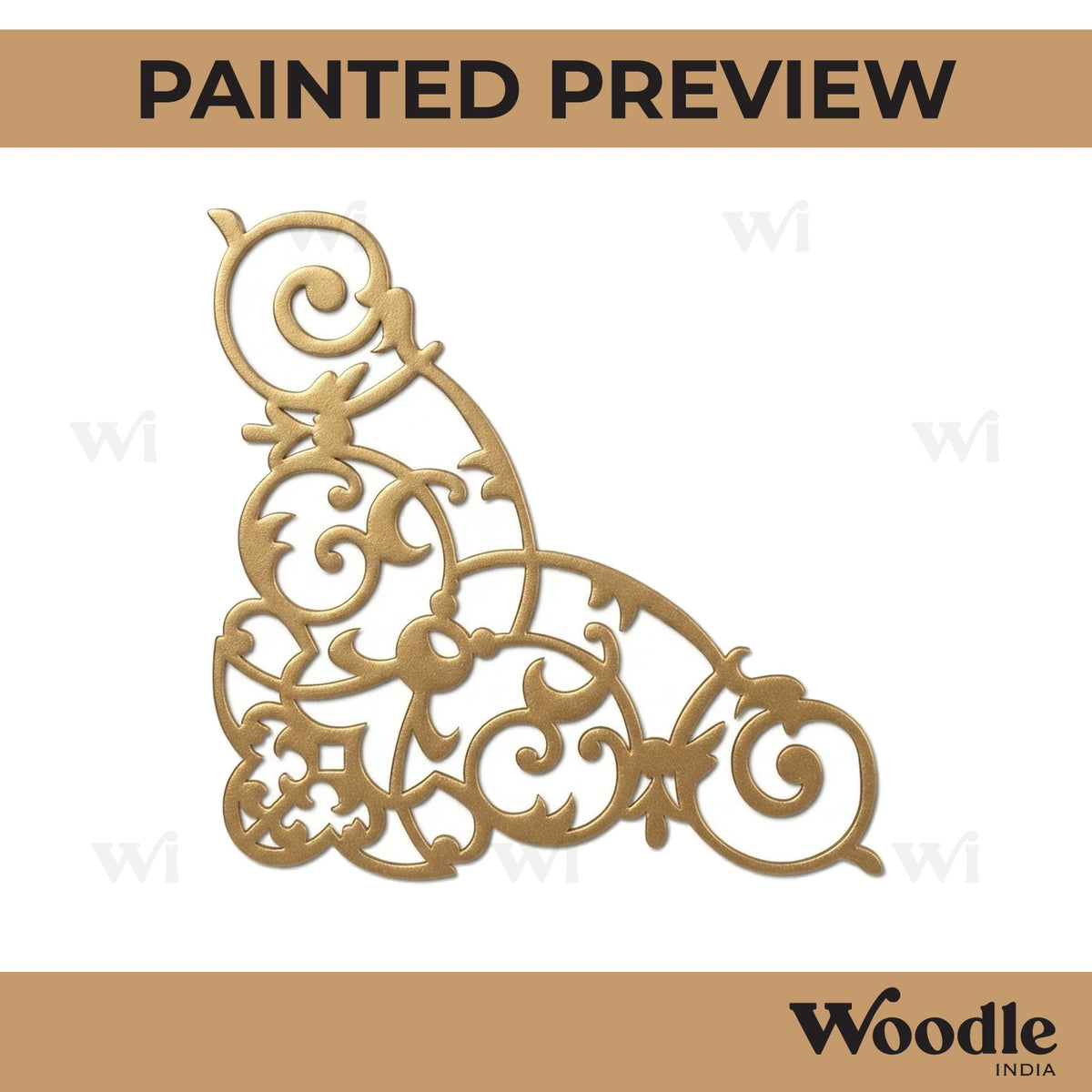 Corner Cutout MDF Design 40