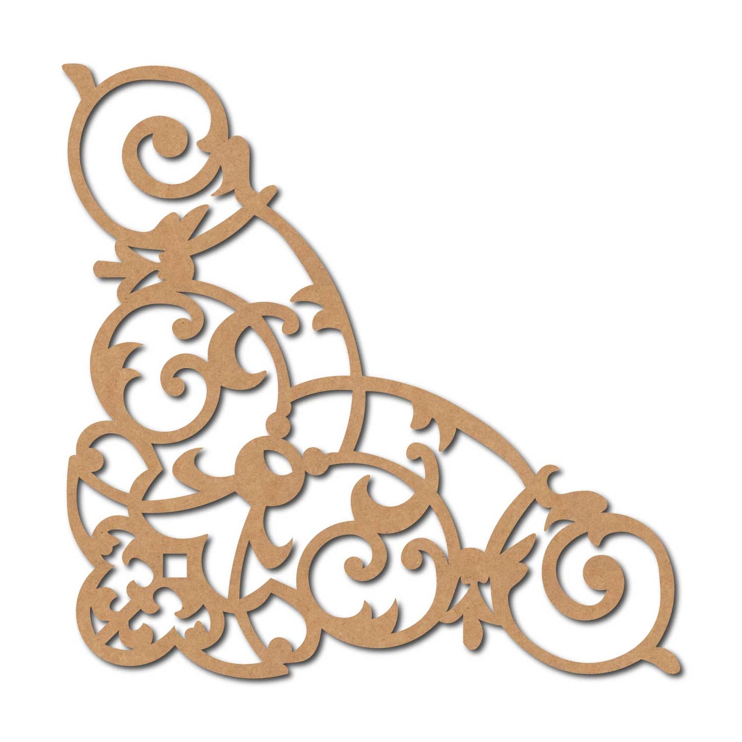 Corner Cutout MDF Design 40