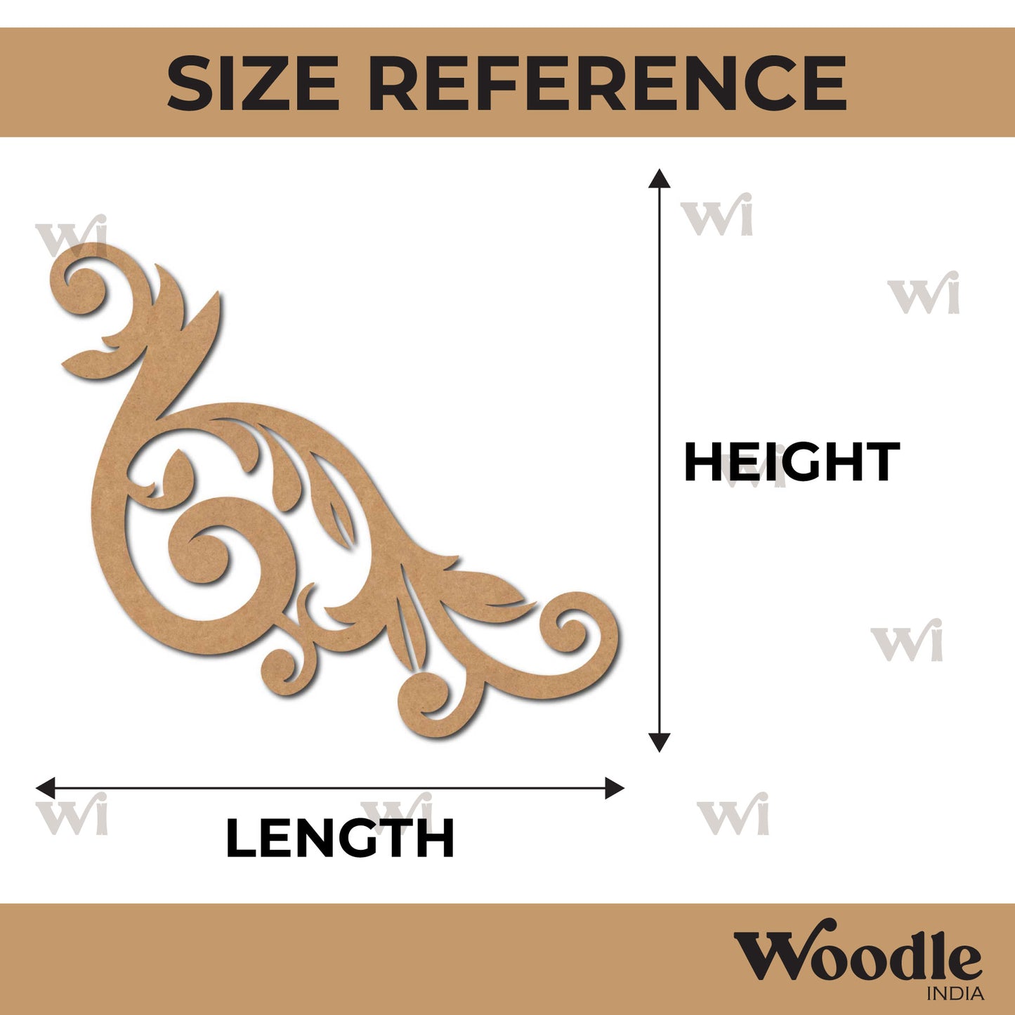 Corner Cutout MDF Design 41
