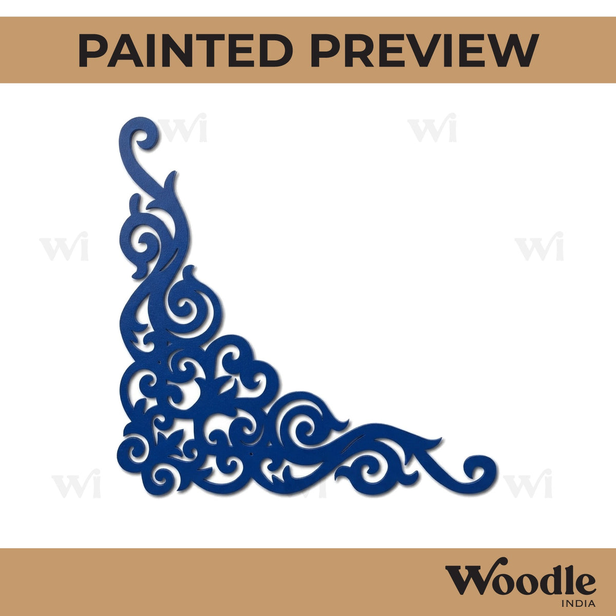 Corner Cutout MDF Design 42