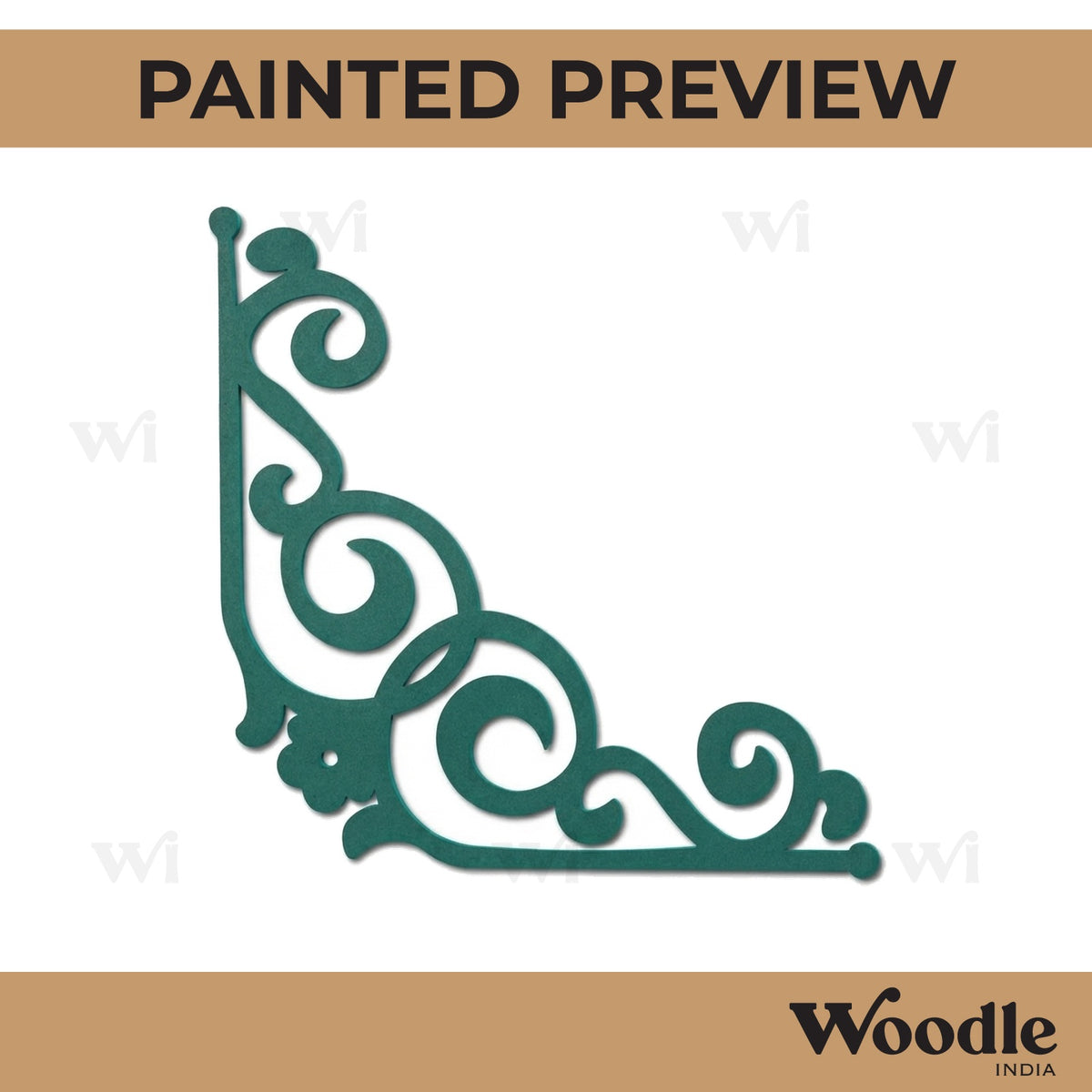 Corner Cutout MDF Design 43