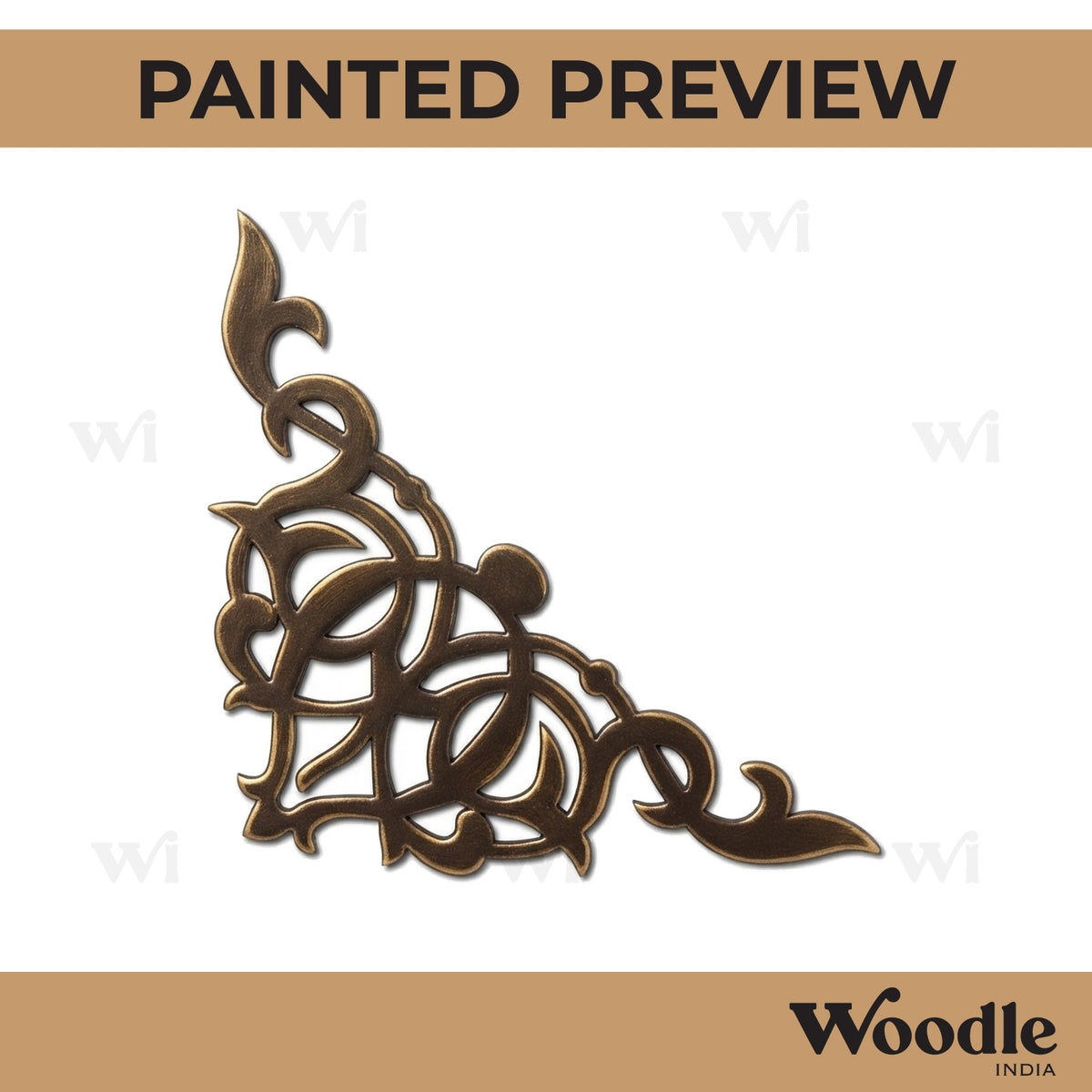 Corner Cutout MDF Design 44
