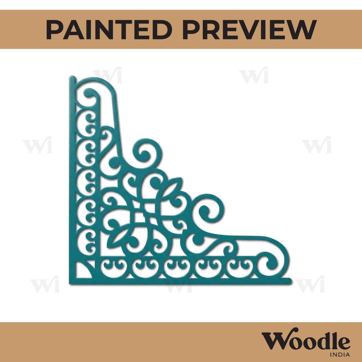 Corner Cutout MDF Design 45