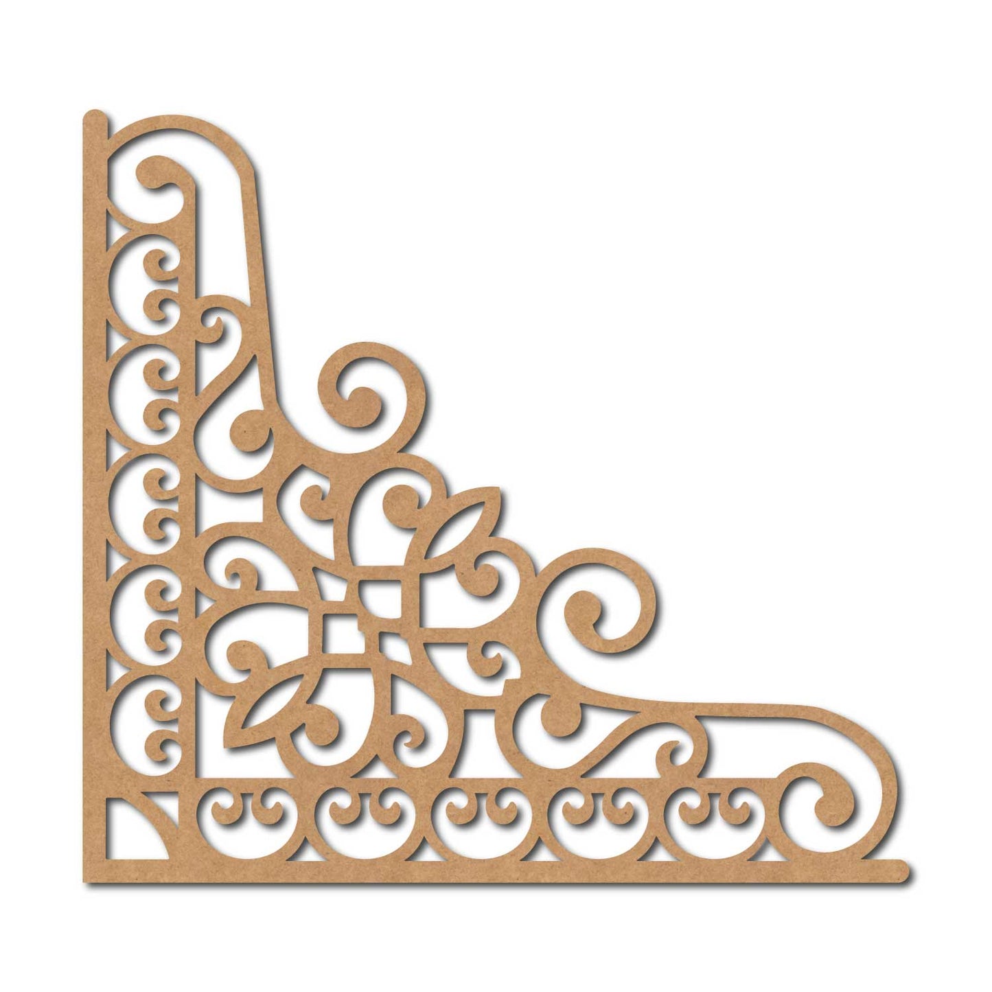 Corner Cutout MDF Design 45