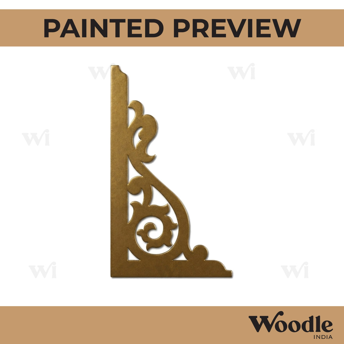 Corner Cutout MDF Design 5