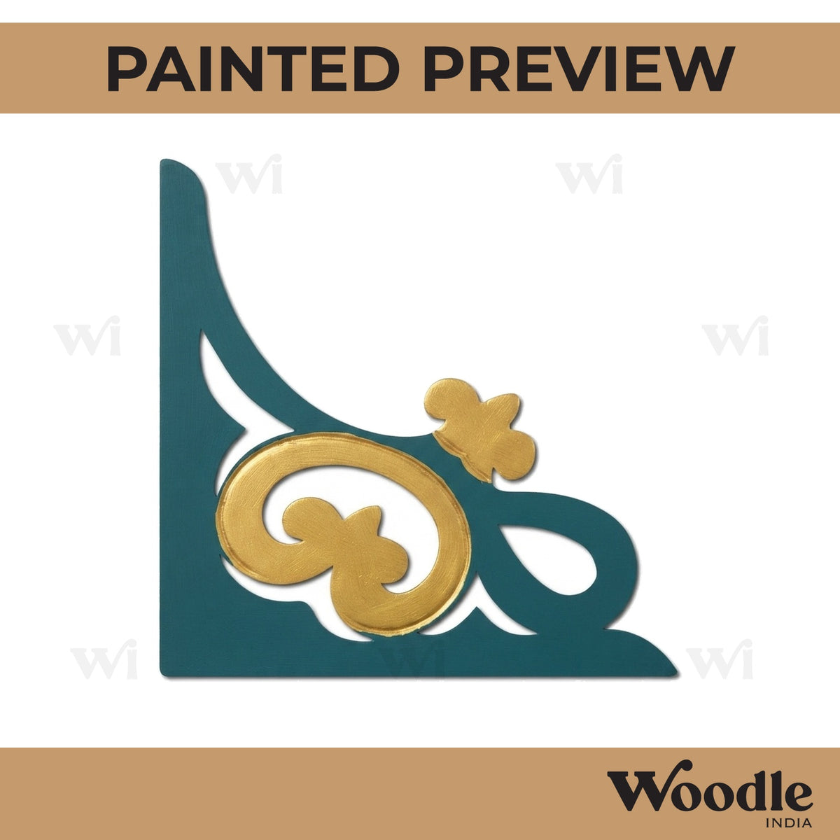 Corner Cutout MDF Design 8