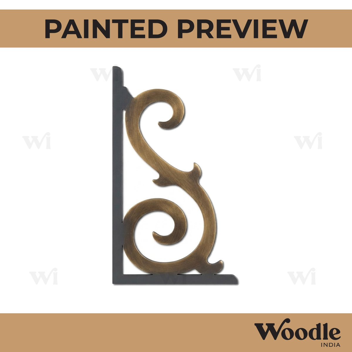Corner Cutout MDF Design 9