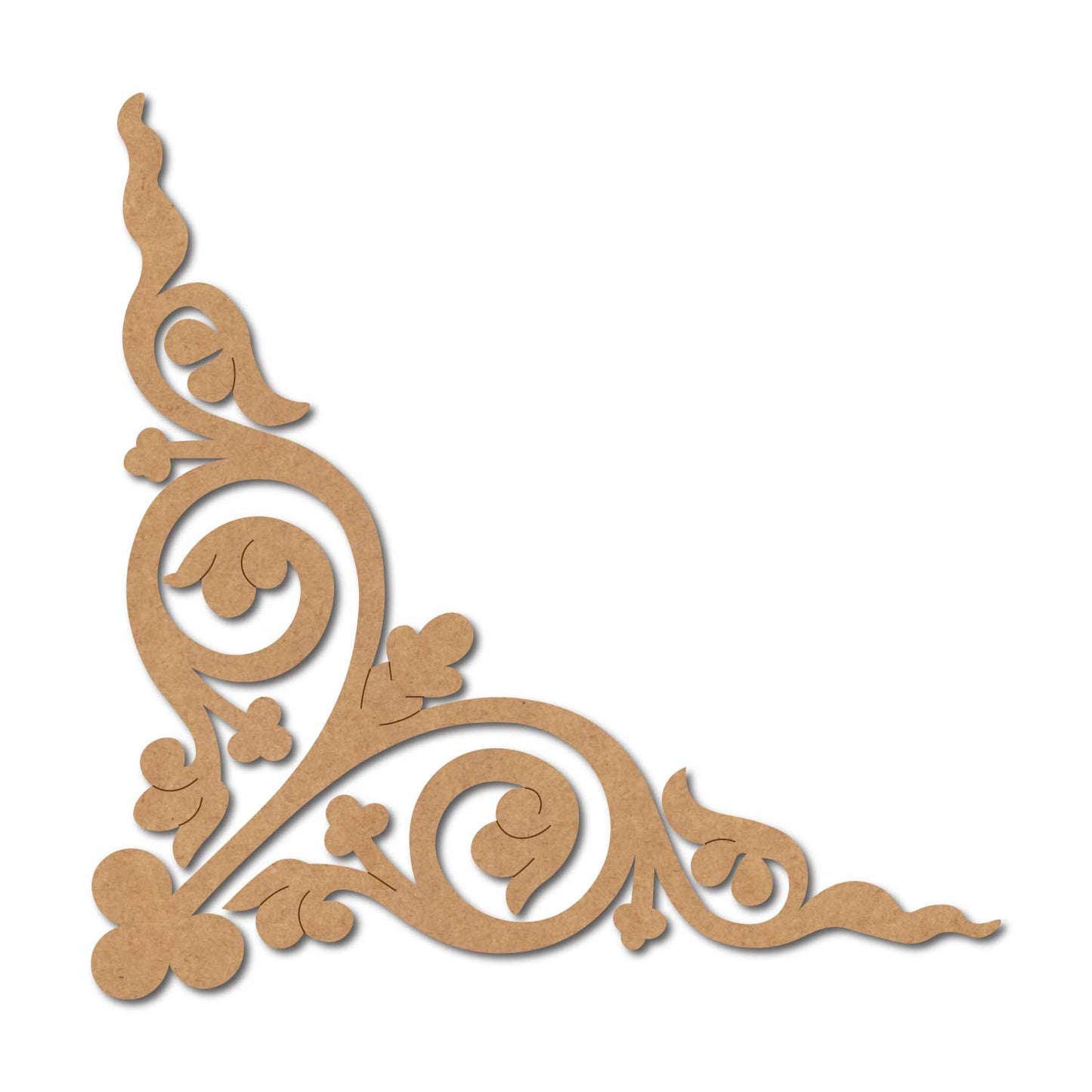 Corner Pre Marked MDF Design 1