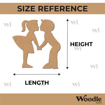 Couple Cutout MDF Design 1