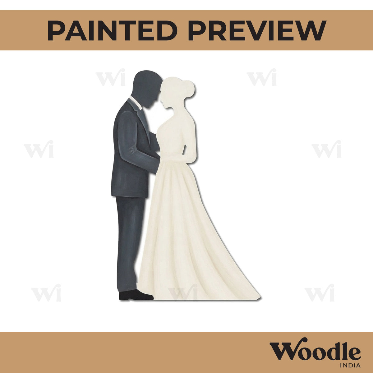Couple Cutout MDF Design 10