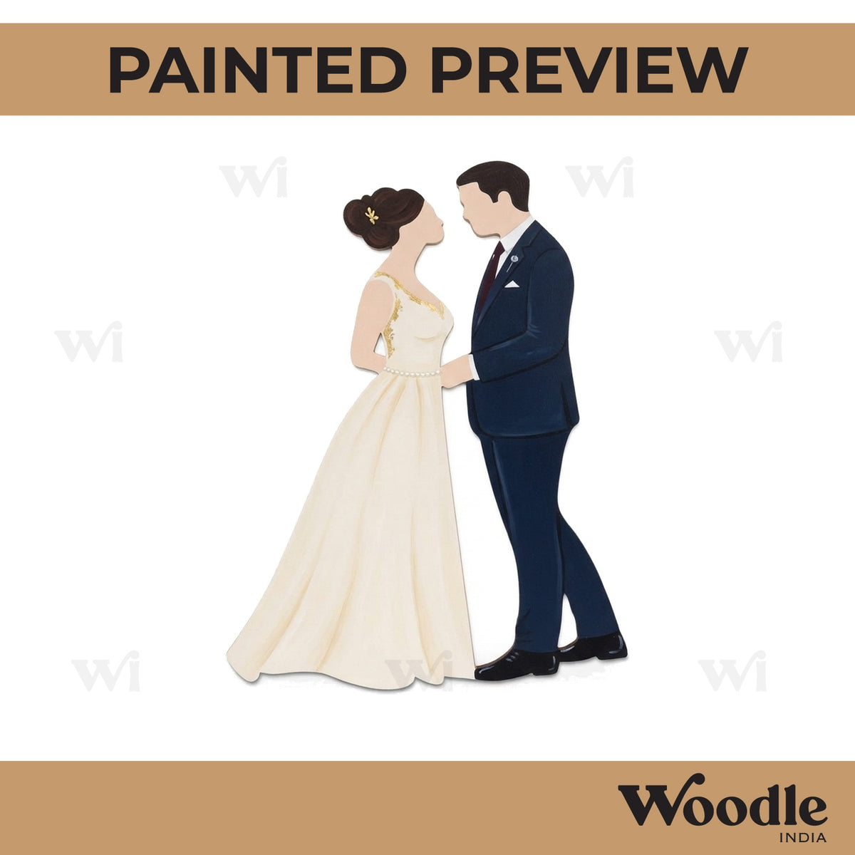 Couple Cutout MDF Design 13