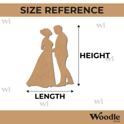 Couple Cutout MDF Design 13