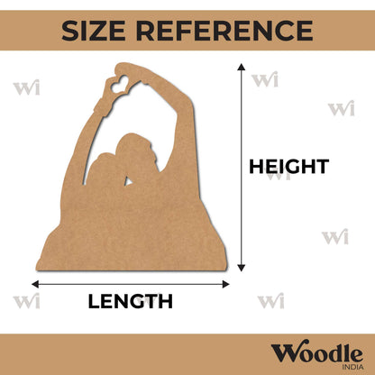 Couple Cutout MDF Design 14