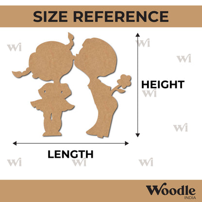 Couple Cutout MDF Design 4