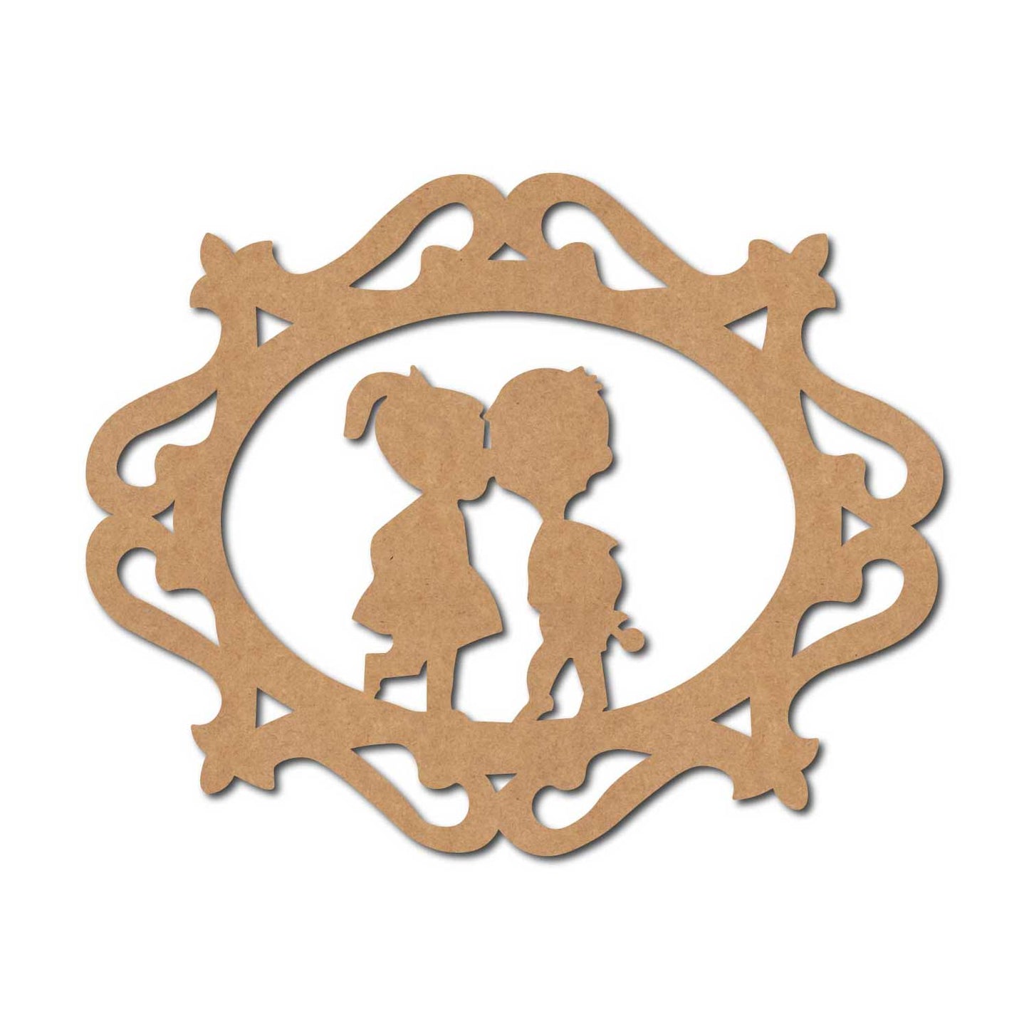 Couple Cutout MDF Design 5
