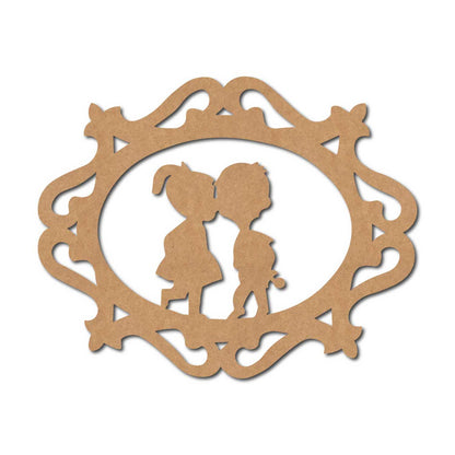 Couple Cutout MDF Design 5