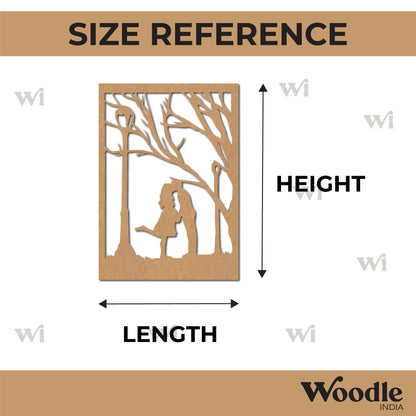 Couple Cutout MDF Design 6