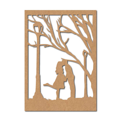 Couple Cutout MDF Design 6