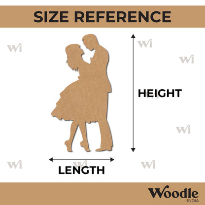 Couple Cutout MDF Design 7