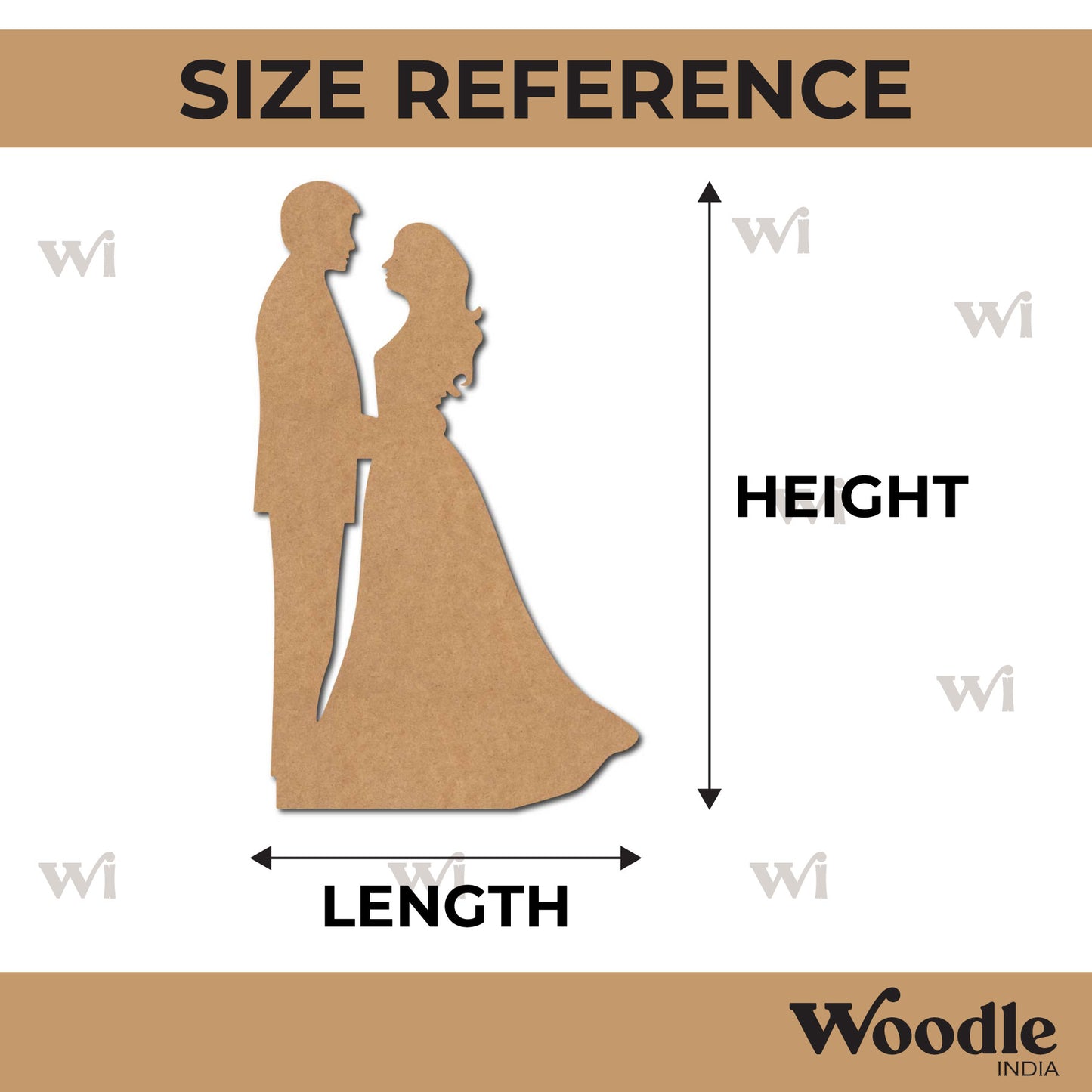 Couple Cutout MDF Design 8