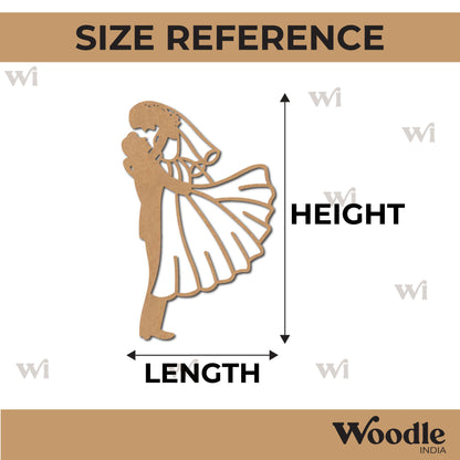 Couple Cutout MDF Design 9