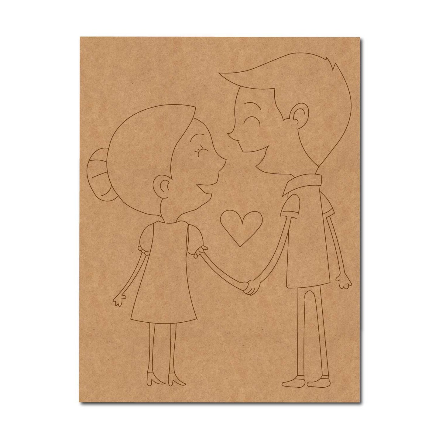 Couple Pre Marked Base MDF Design 1