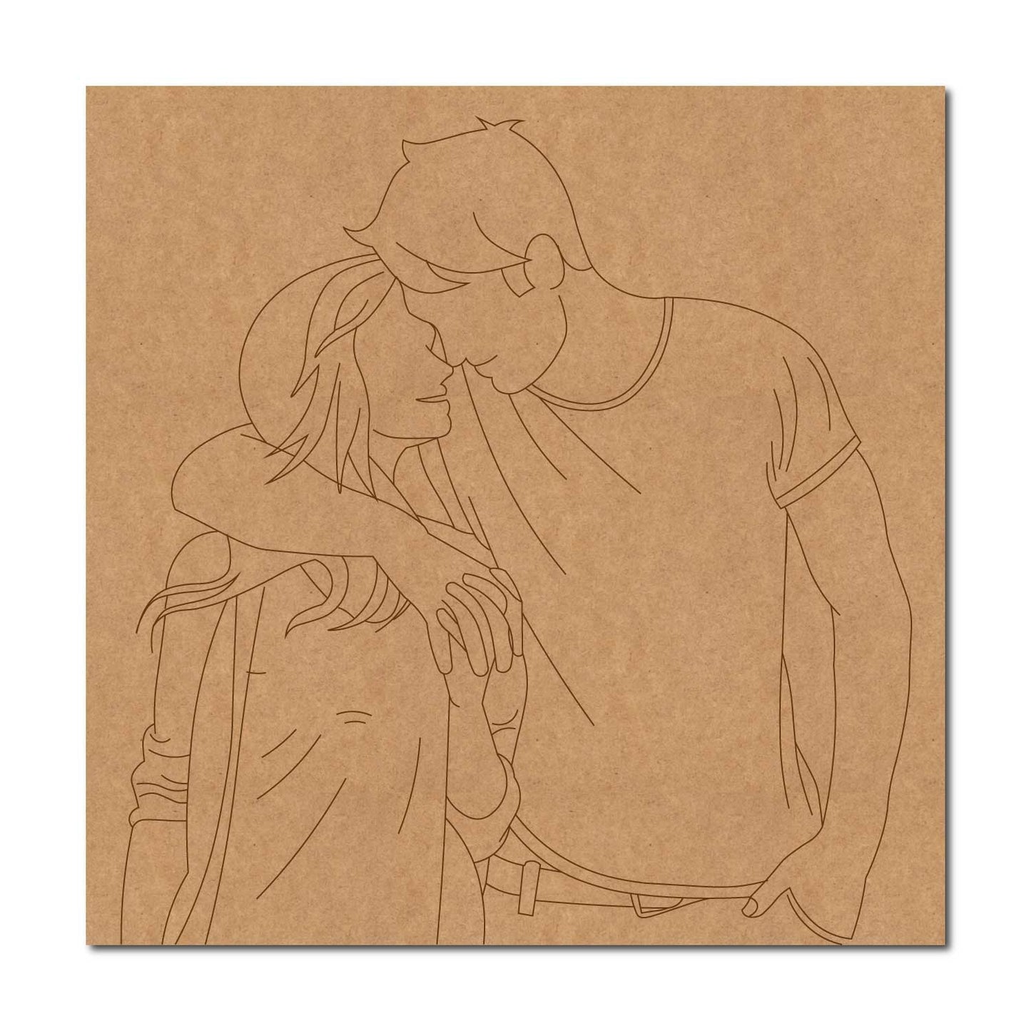 Couple Pre Marked Base MDF Design 2