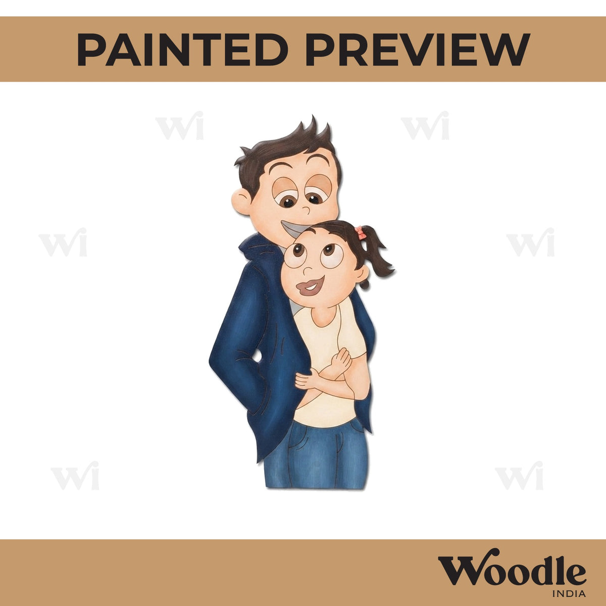 Couple Pre Marked MDF Design 11