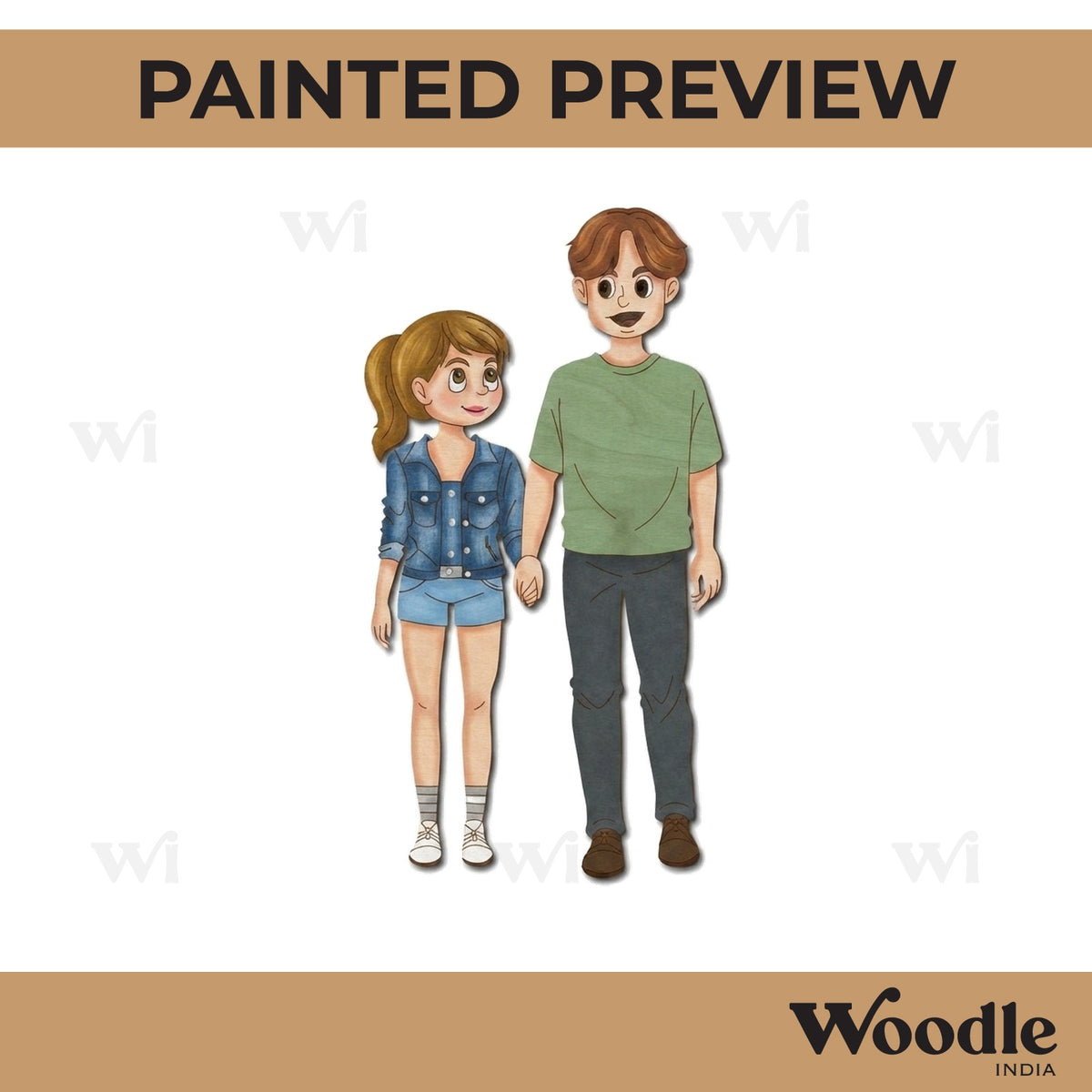 Couple Pre Marked MDF Design 12