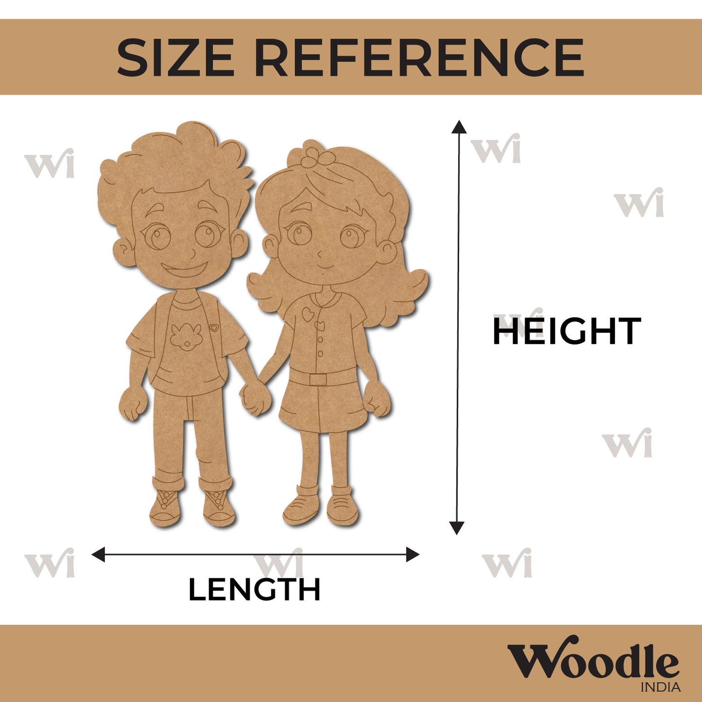 Couple Pre Marked MDF Design 13