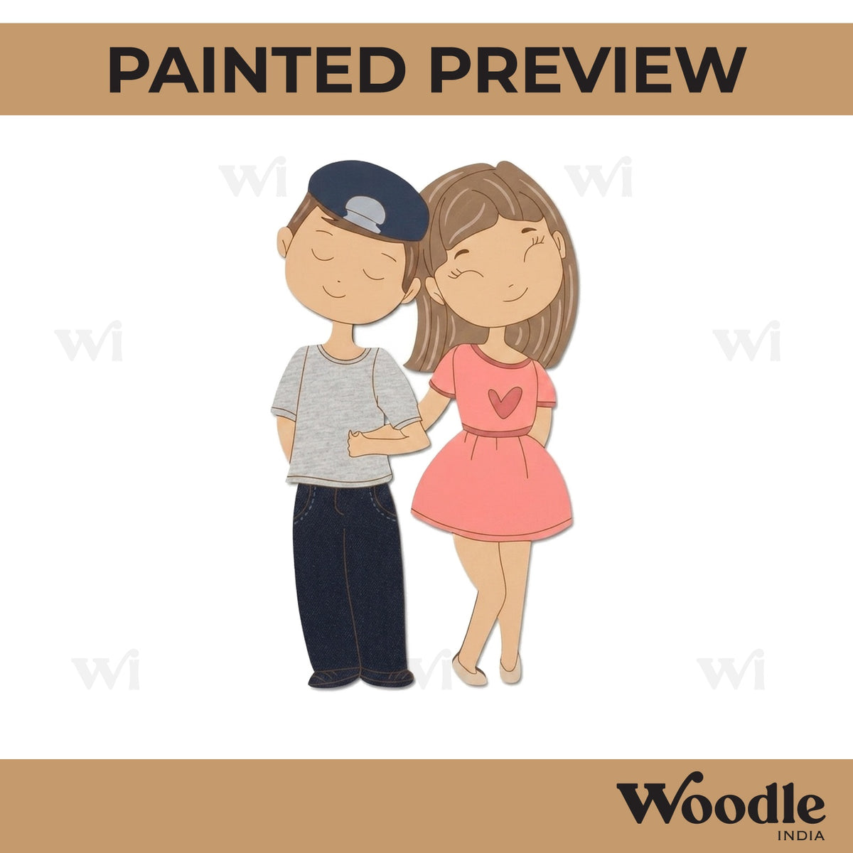 Couple Pre Marked MDF Design 14