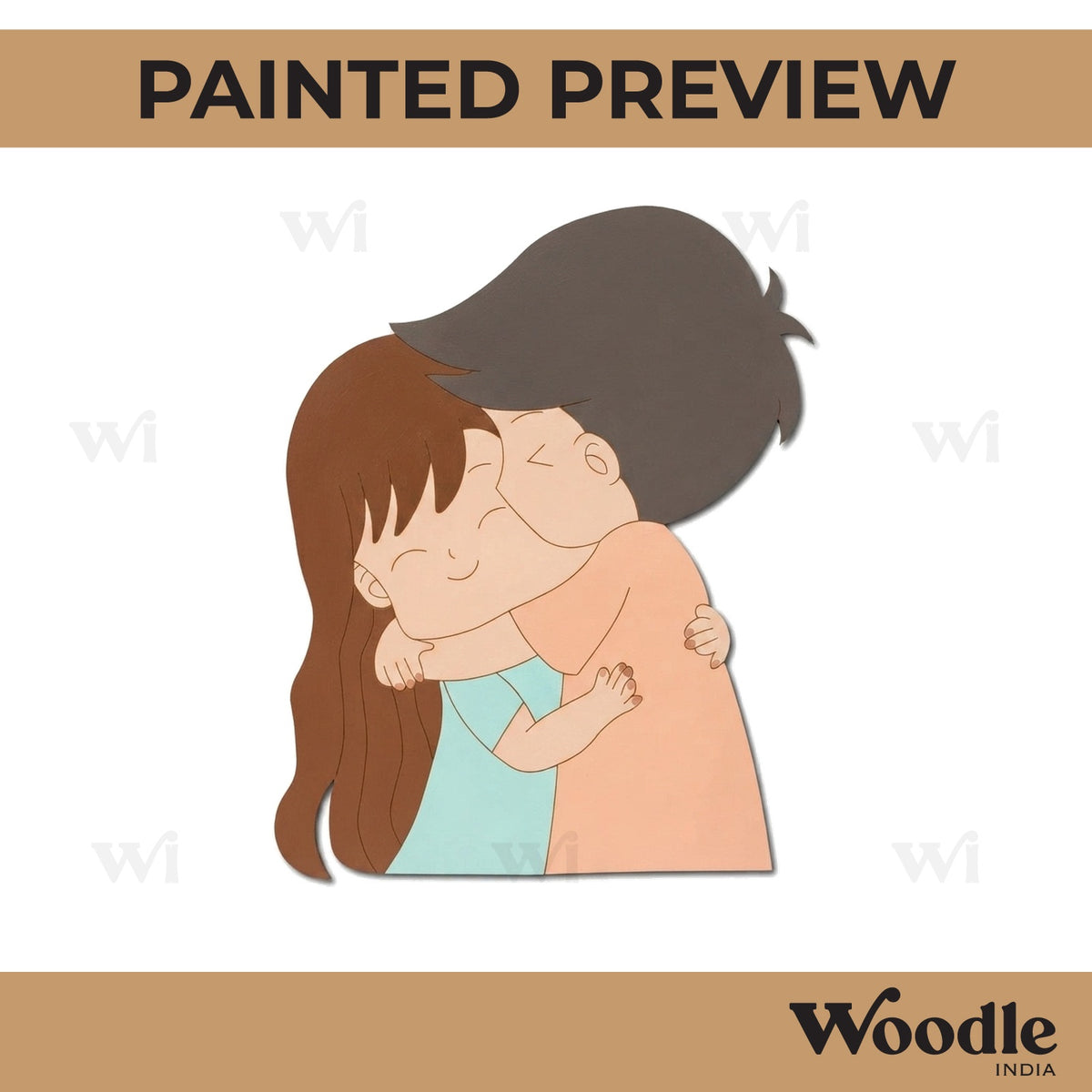 Couple Pre Marked MDF Design 17
