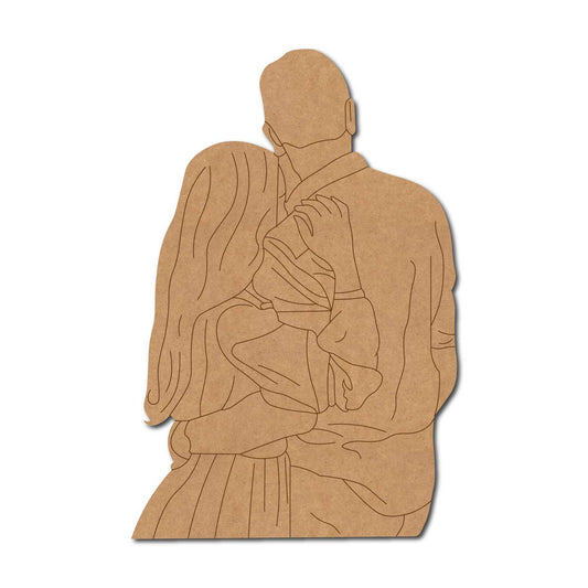 Couple Pre Marked MDF Design 20