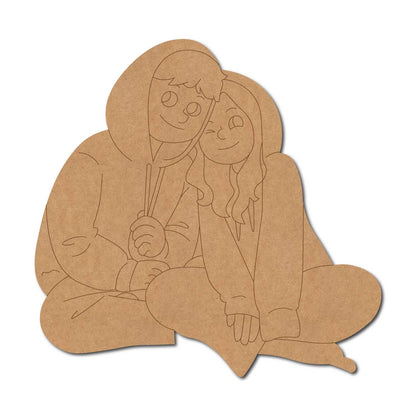 Couple Pre Marked MDF Design 25